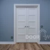 DOORWOOD Custom Solid Ash Wood Pre-Hung Double Interior Door US sizes—48_ (2x24_), 60_ (2x30_), or 72_ (2x36_) with Frame and Trim - Handcrafted, Made to Order 2
