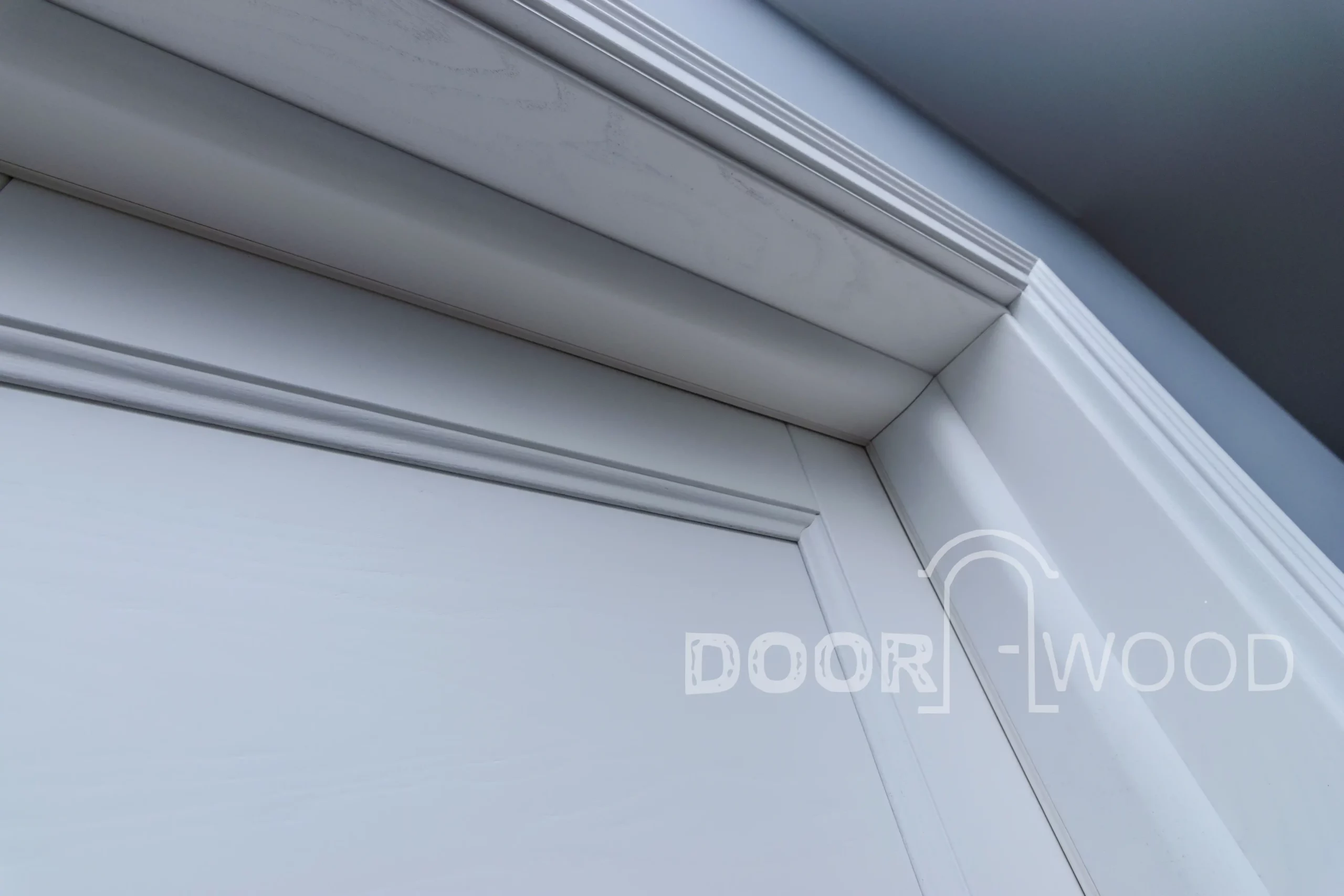 DOORWOOD Custom Solid Ash Wood Pre-Hung Double Interior Door US sizes—48_ (2x24_), 60_ (2x30_), or 72_ (2x36_) with Frame and Trim - Handcrafted, Made to Order