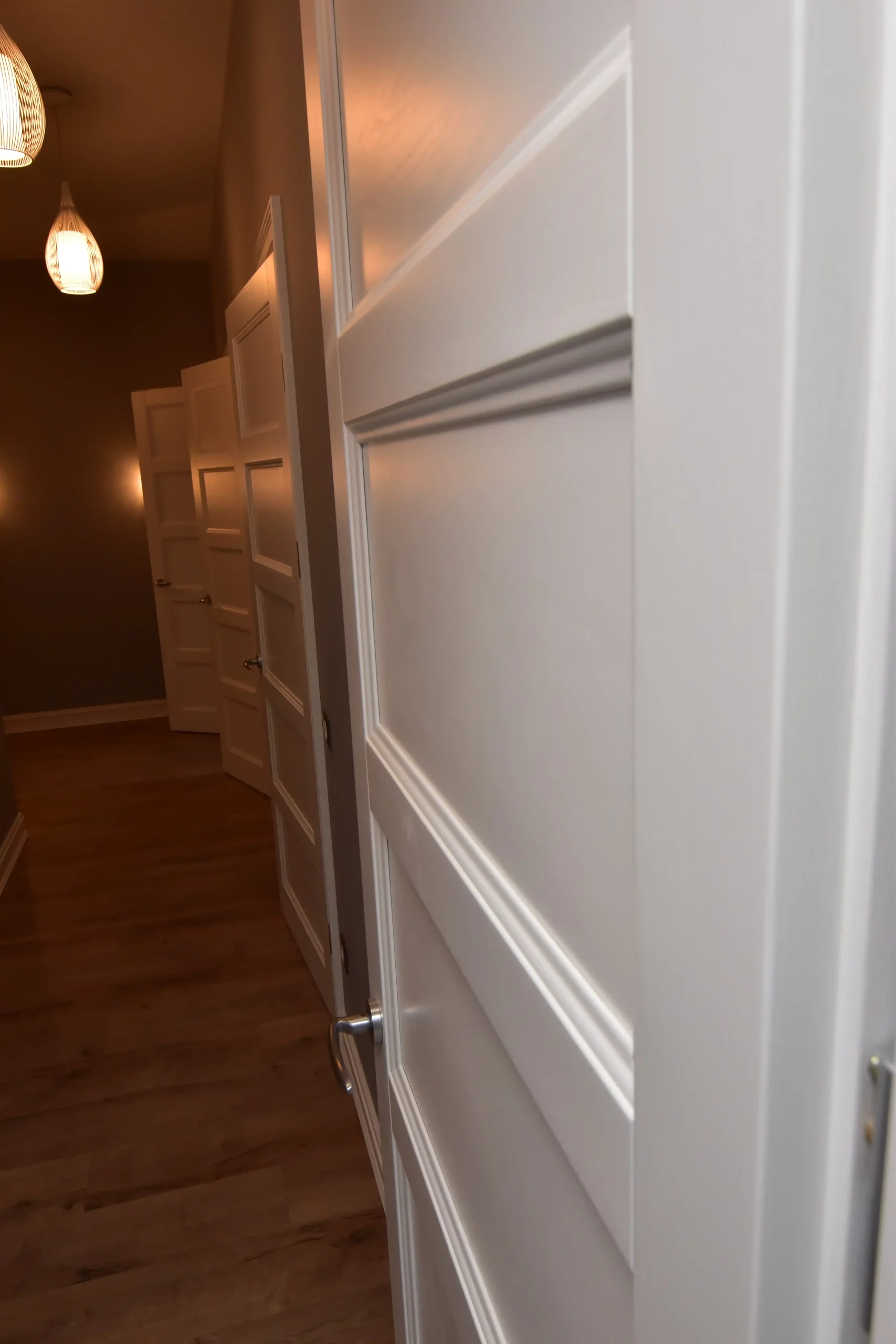 DOORWOOD Custom Solid Ash Wood Pre-Hung Double Interior Door US sizes—48_ (2x24_), 60_ (2x30_), or 72_ (2x36_) with Frame and Trim – Handcrafted, Made to Order 9