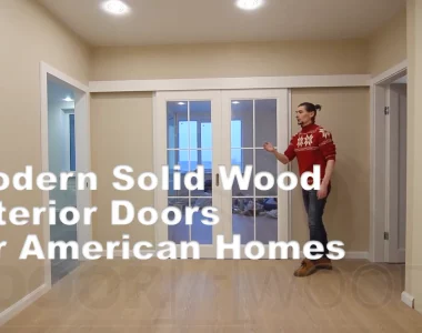 Modern Solid Wood Interior Doors for American Homes