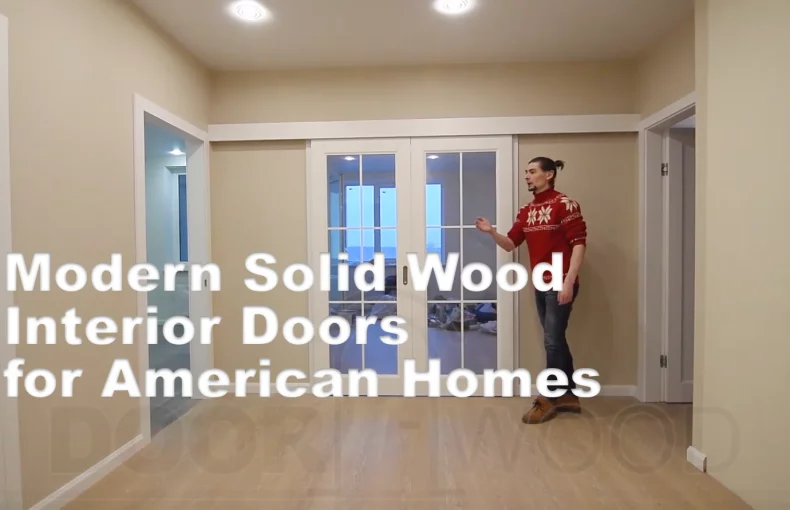 Modern Solid Wood Interior Doors for American Homes