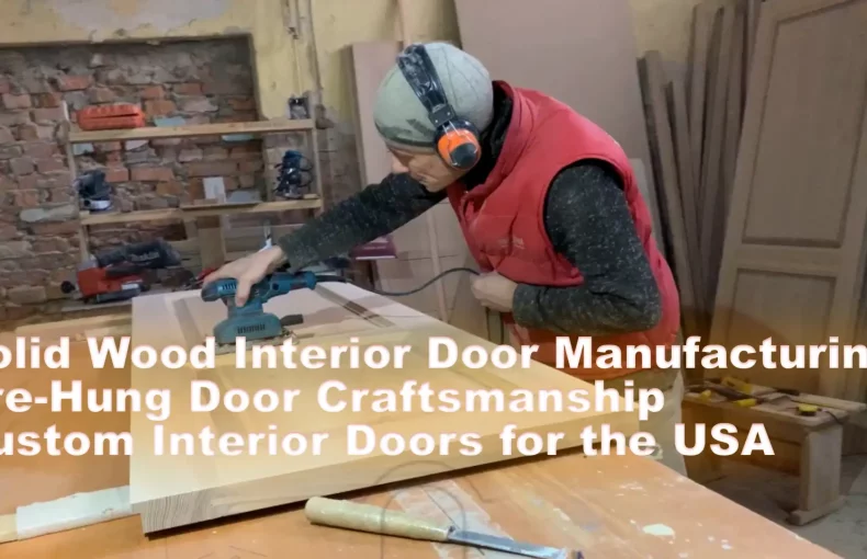 Solid Wood Interior Door Manufacturing | Pre-Hung Door Craftsmanship | Custom Interior Doors for the USA